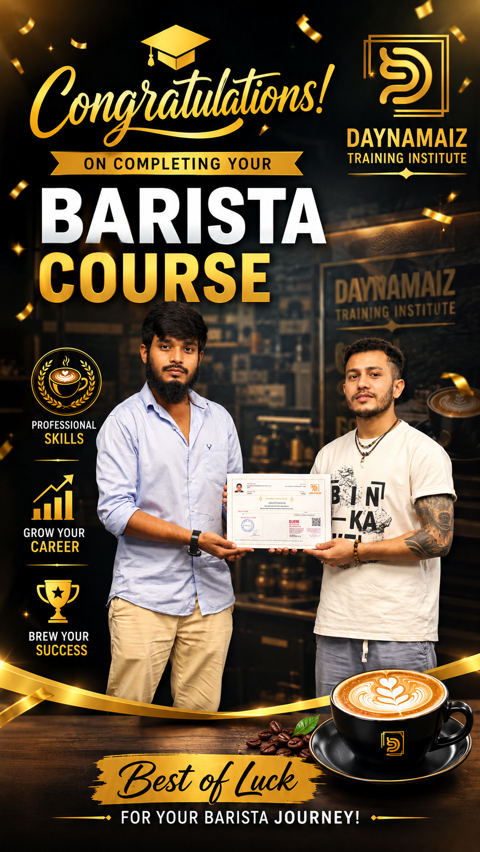 Student Certificate